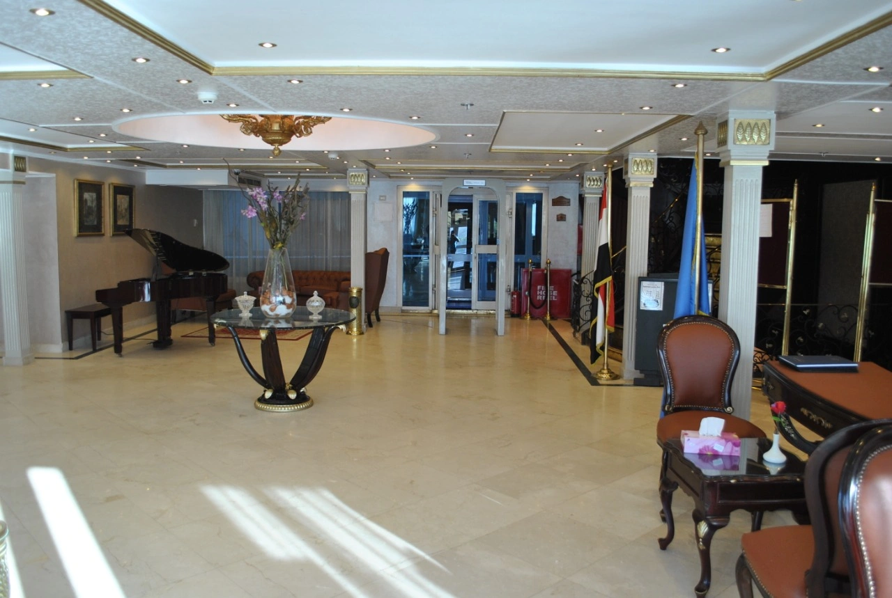 Lobby of the MS TiYi Nile Cruise Nile cruise